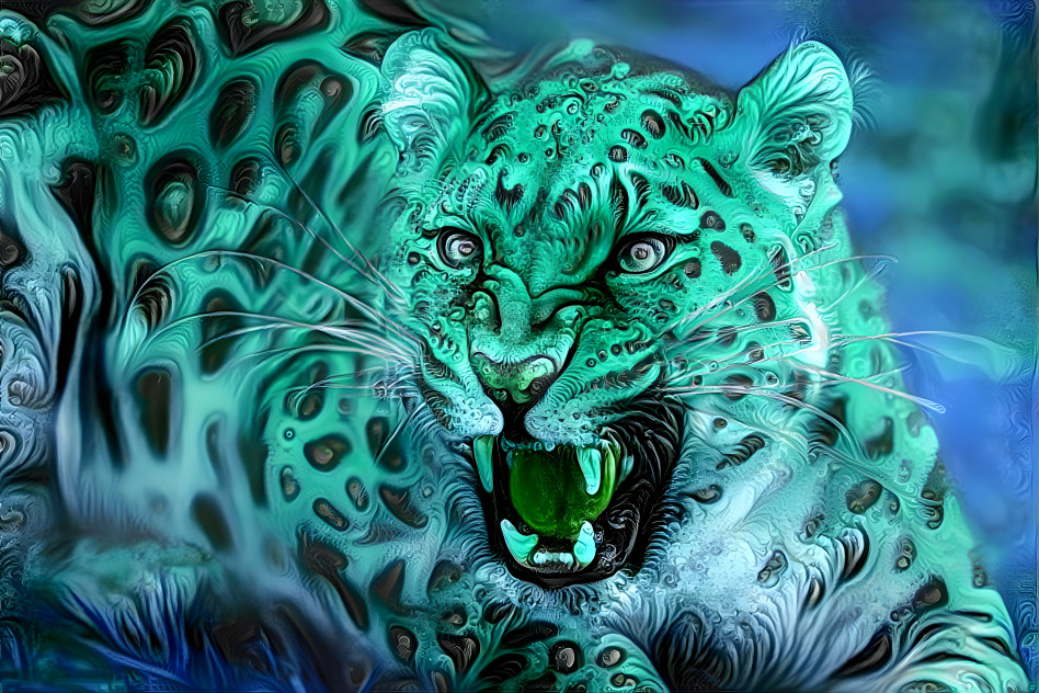 Aqua Leopard