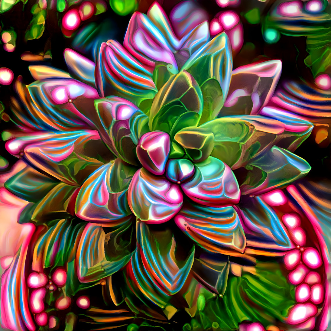 Festive succulent