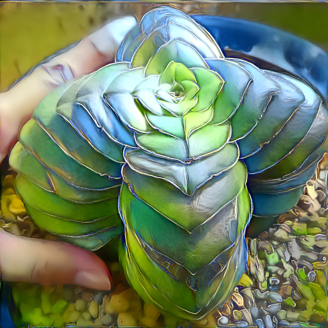 Layered succulent