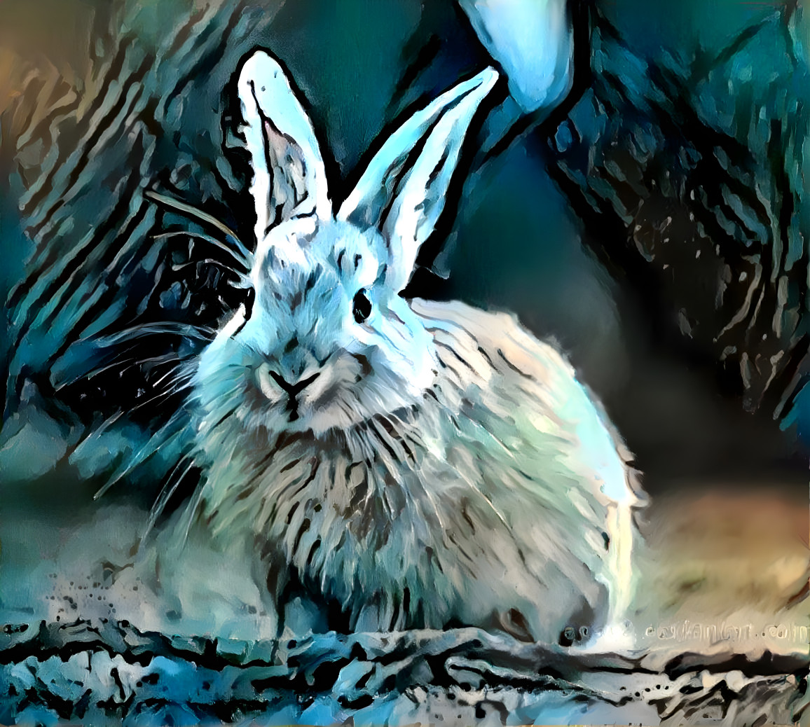 Blue bunny