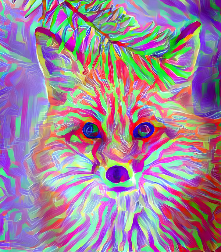 Fanciful fox