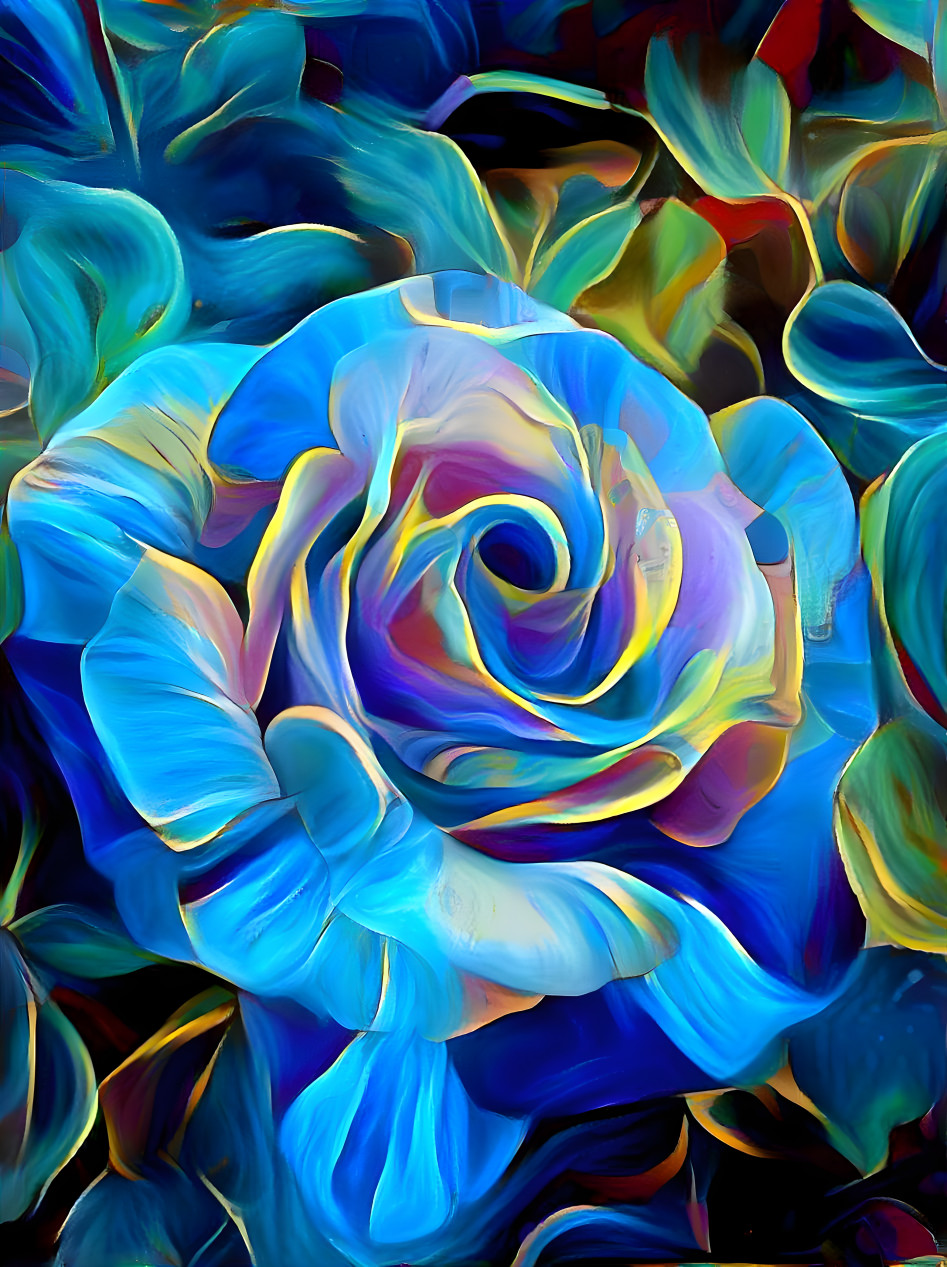 True Blue Rose