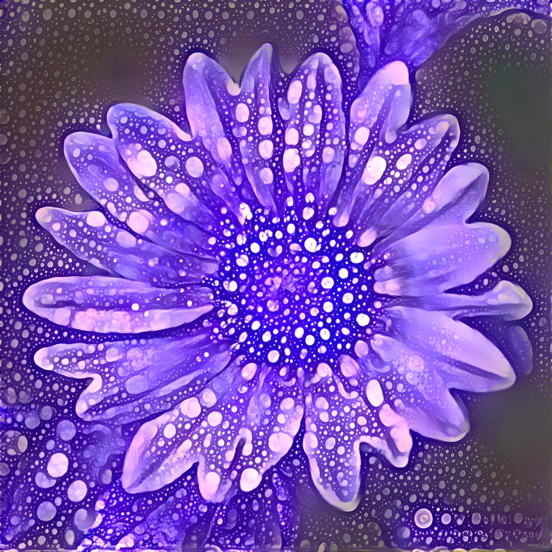 Lavender sunflower