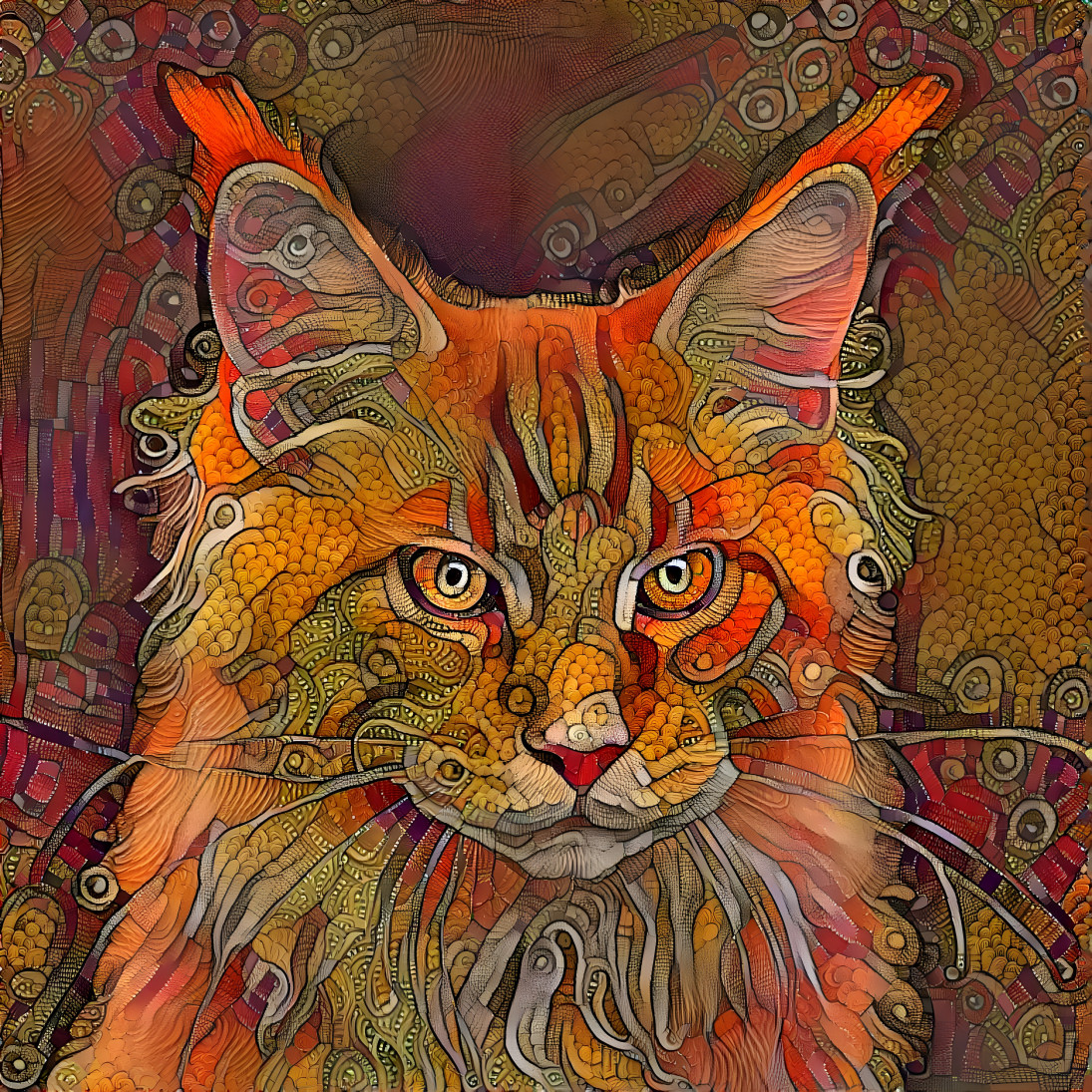 Ginger Maine Coon