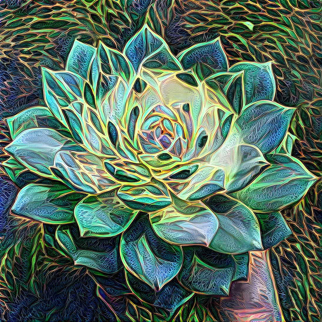 Intense succulent