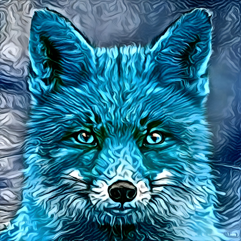 Blue fox