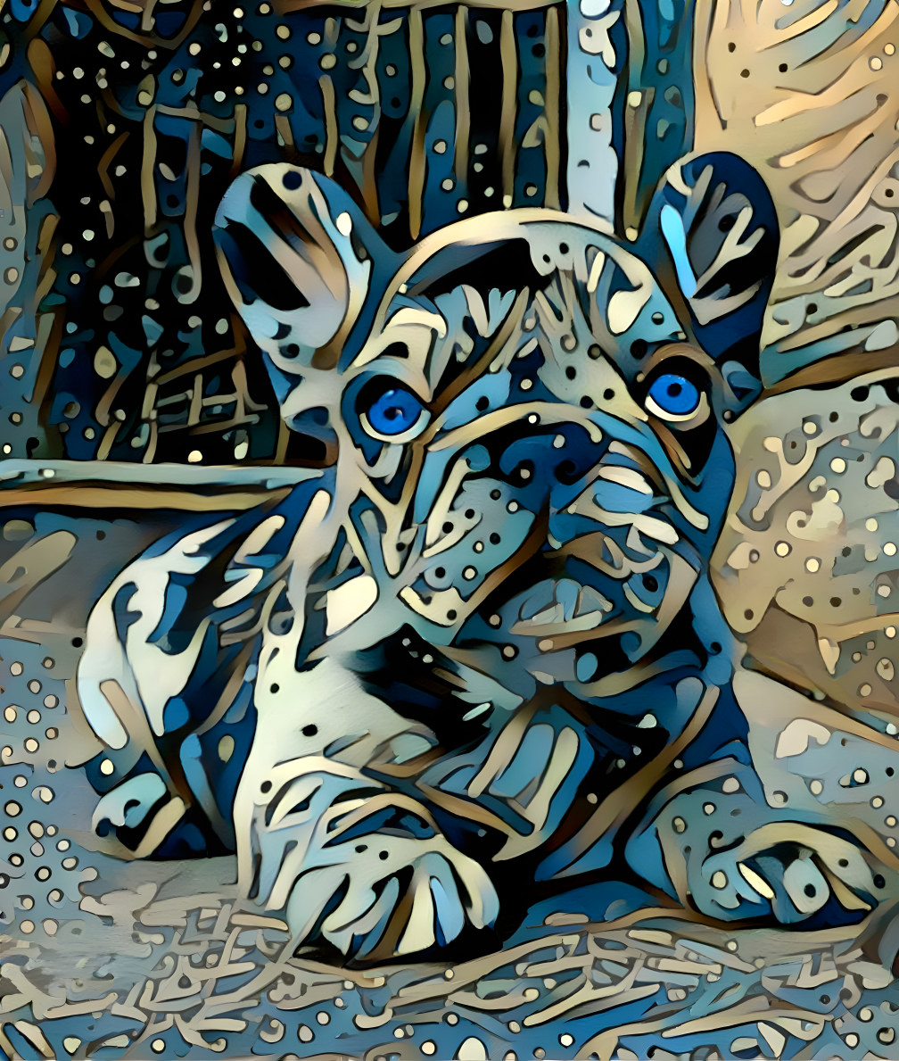 Cartoony Frenchie