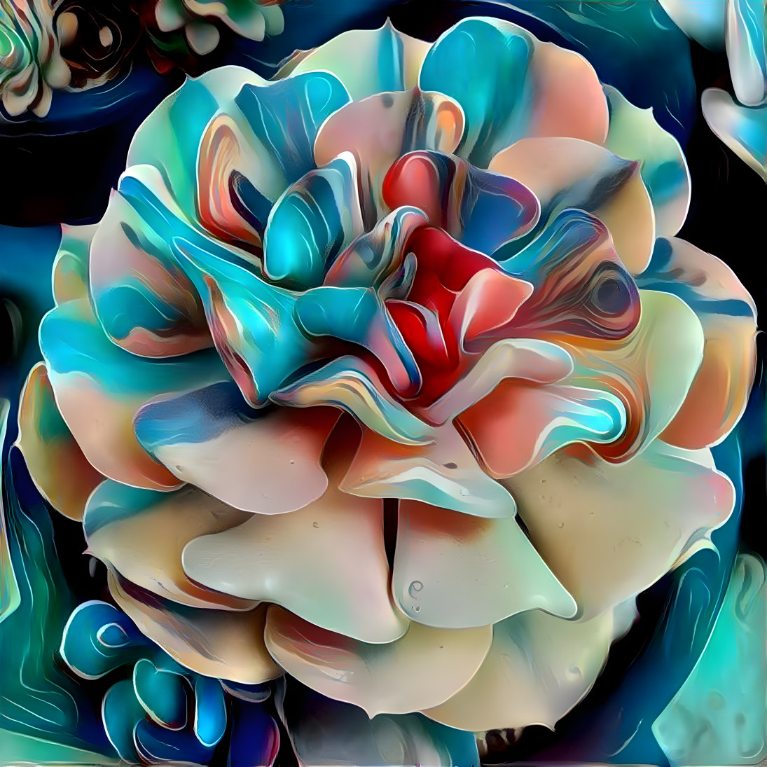 Swirly succulent