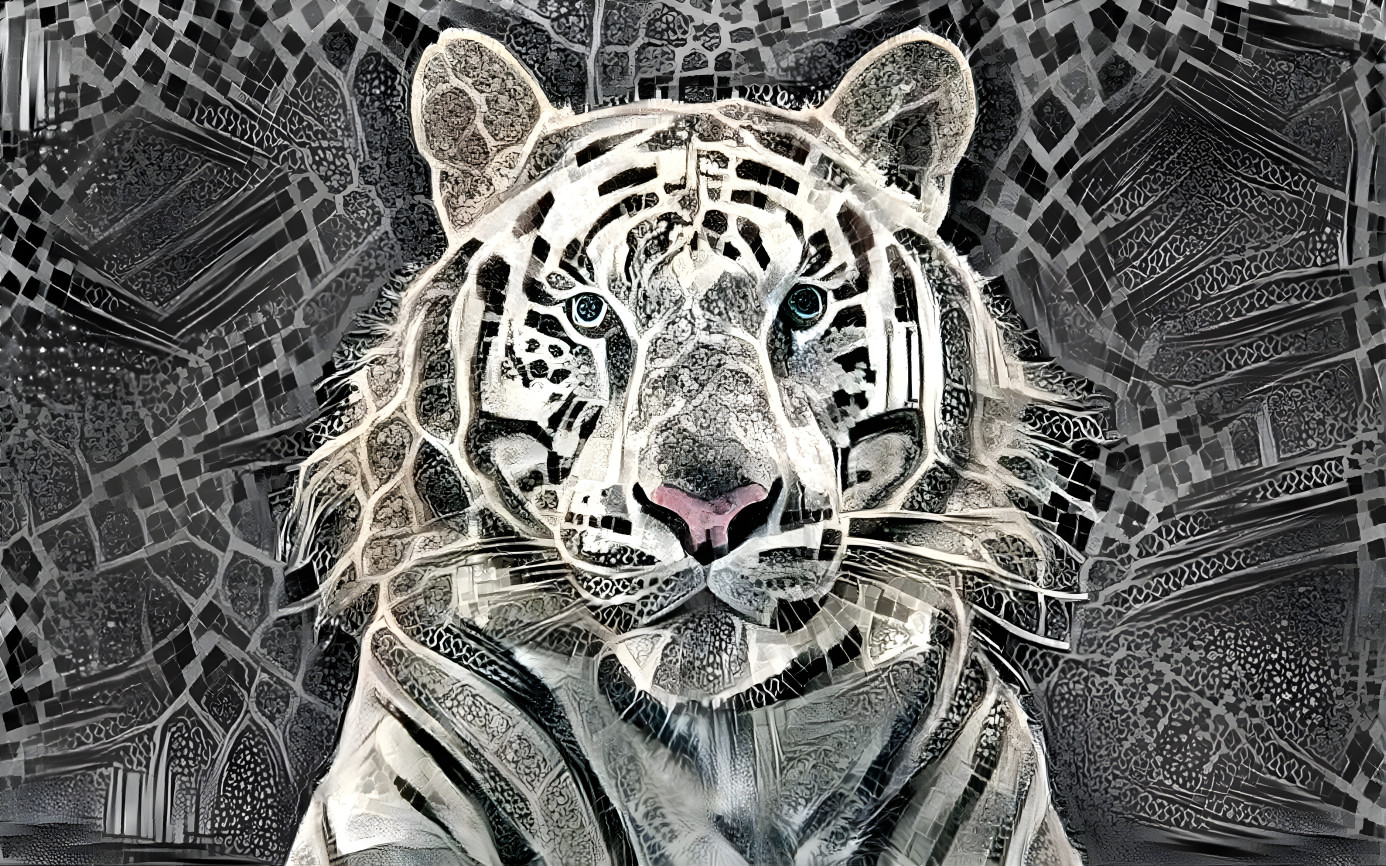 White tigress