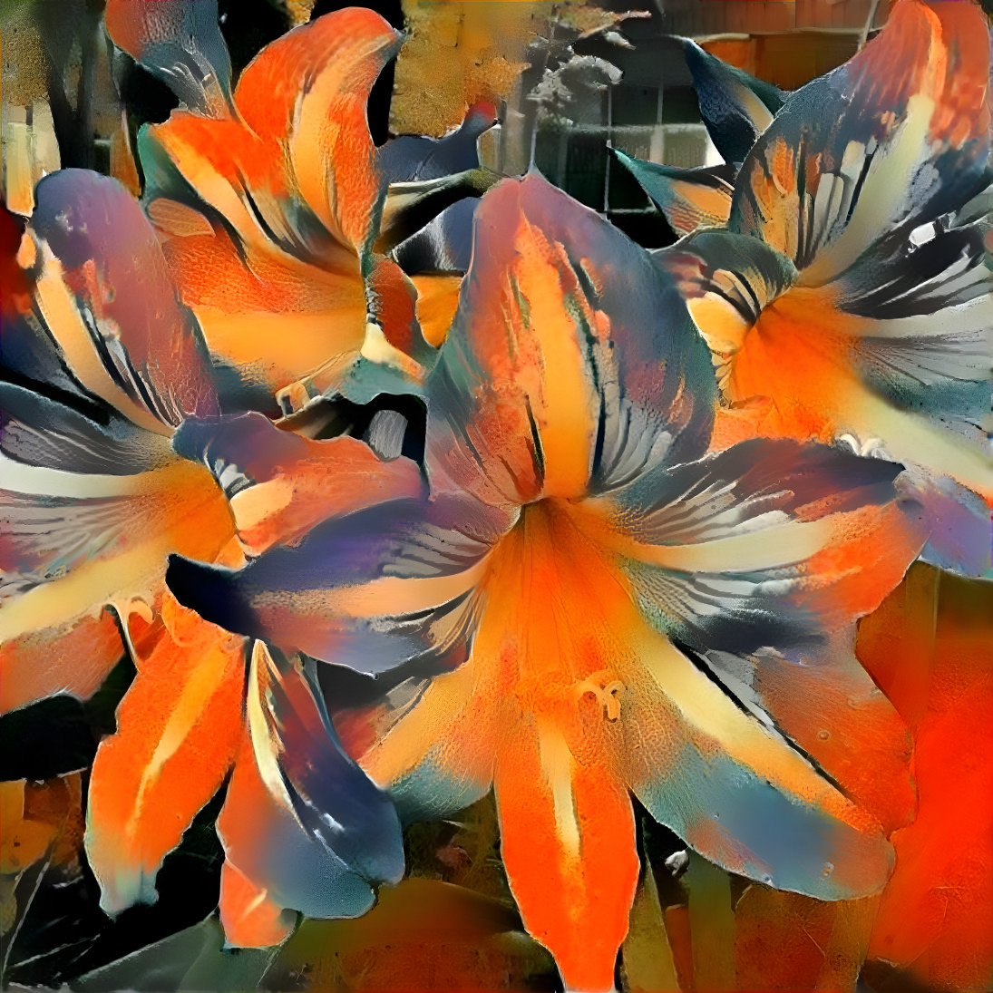 Tiger lilies