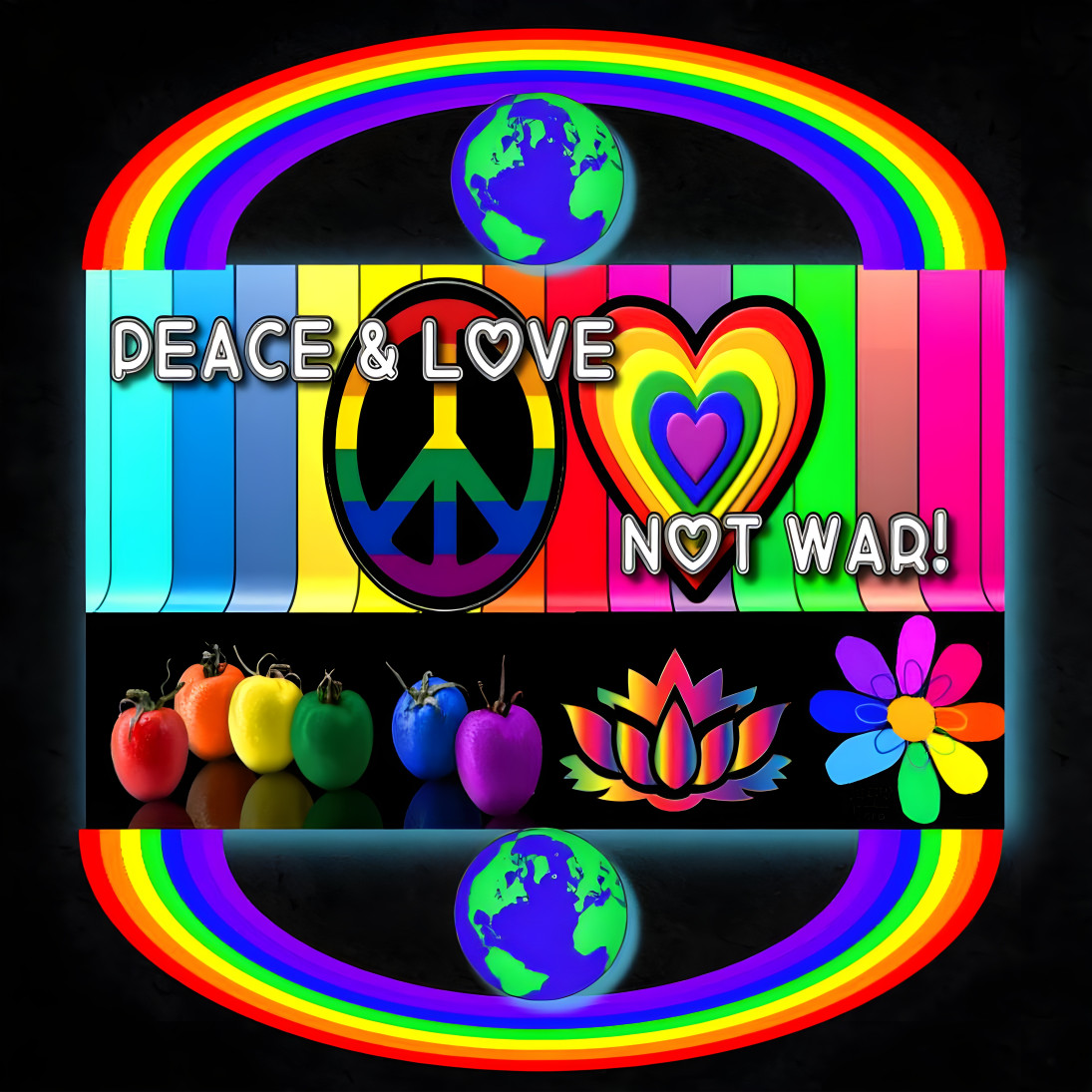 Peace and Love not war