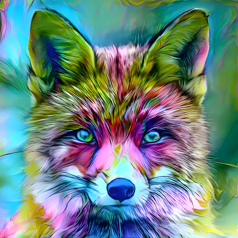 Fanciful fox