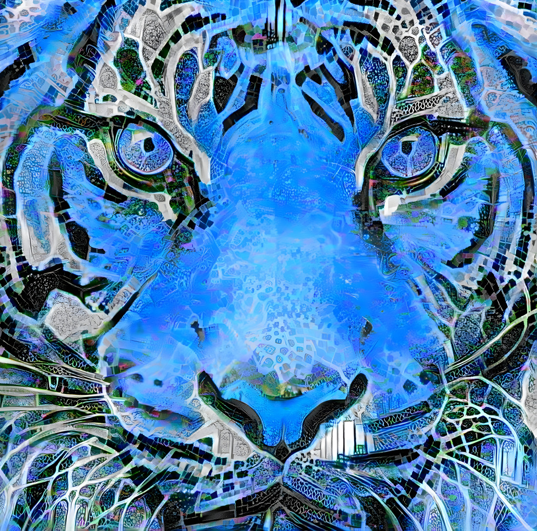 Bluetiful tigress