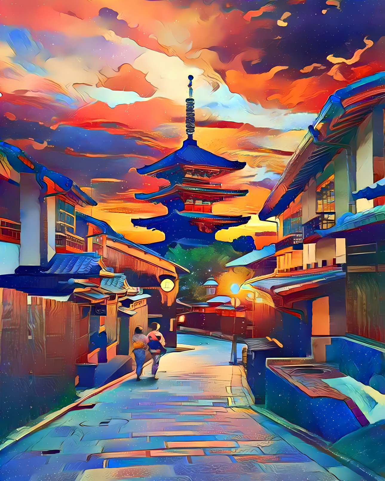 Sunset Kyoto