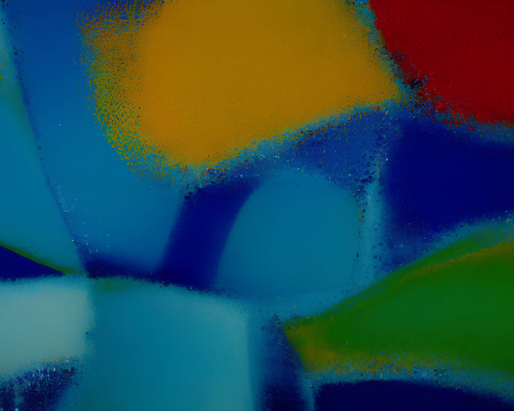 Colorful Abstract Blurry Image with Grainy Texture