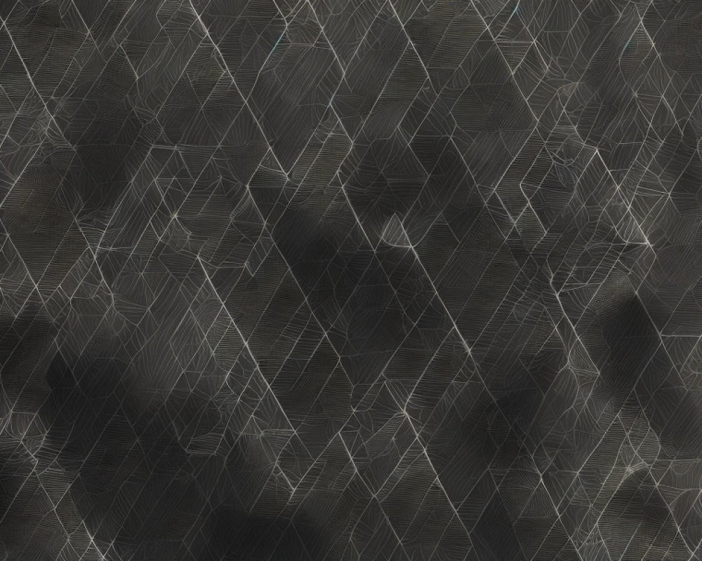 Abstract geometric shapes on black to dark gray gradient background