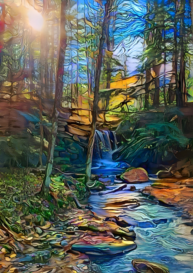 Woodland Waterfall