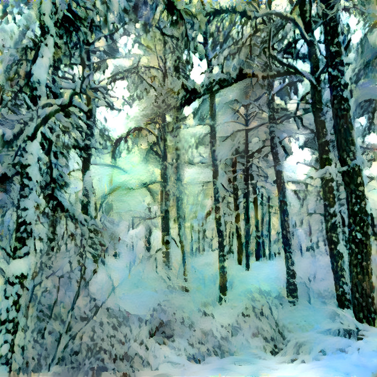 Snowy Woods