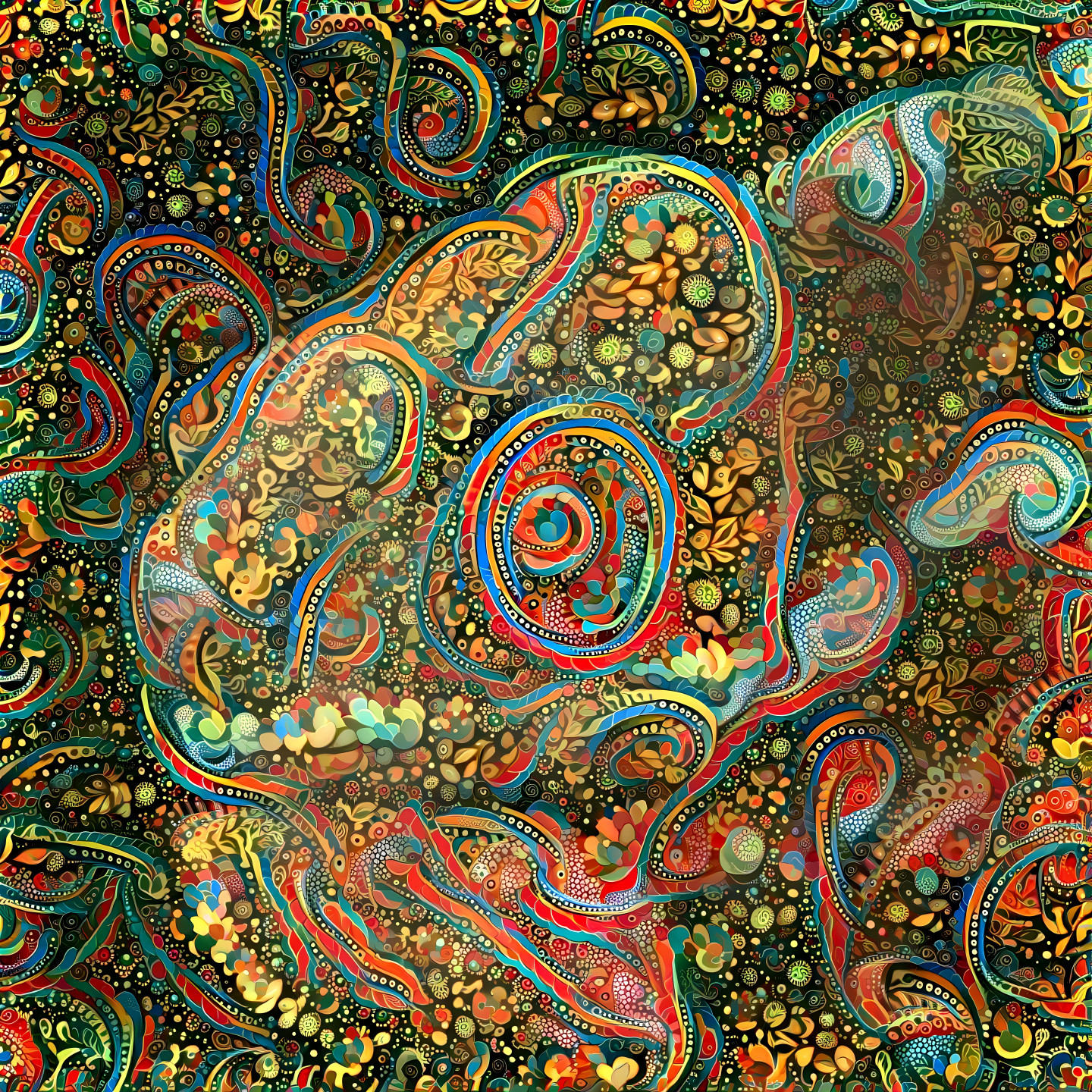 chameleons on acid