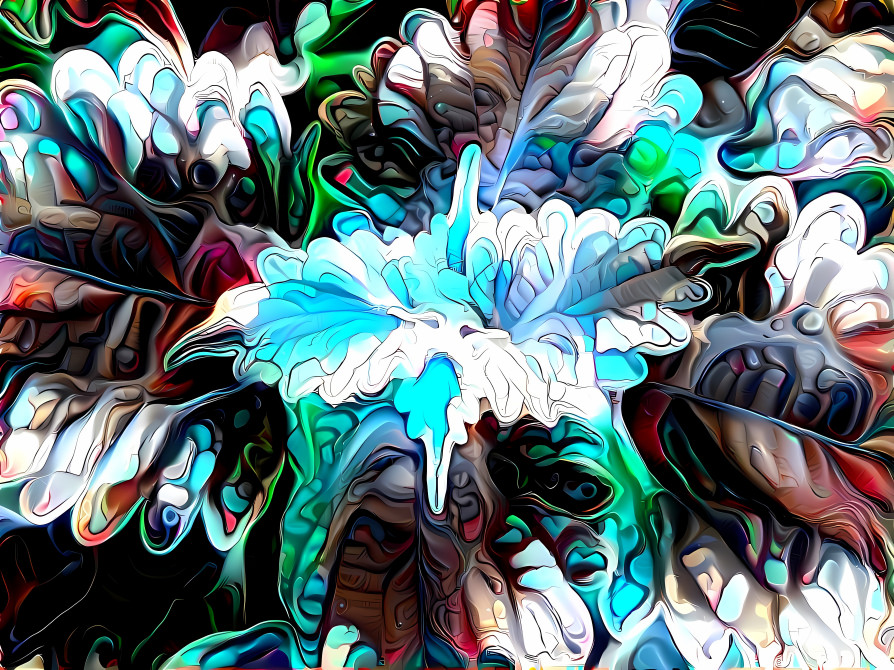 Neon Flower 1