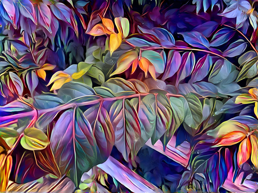 Rainbow leaves 2