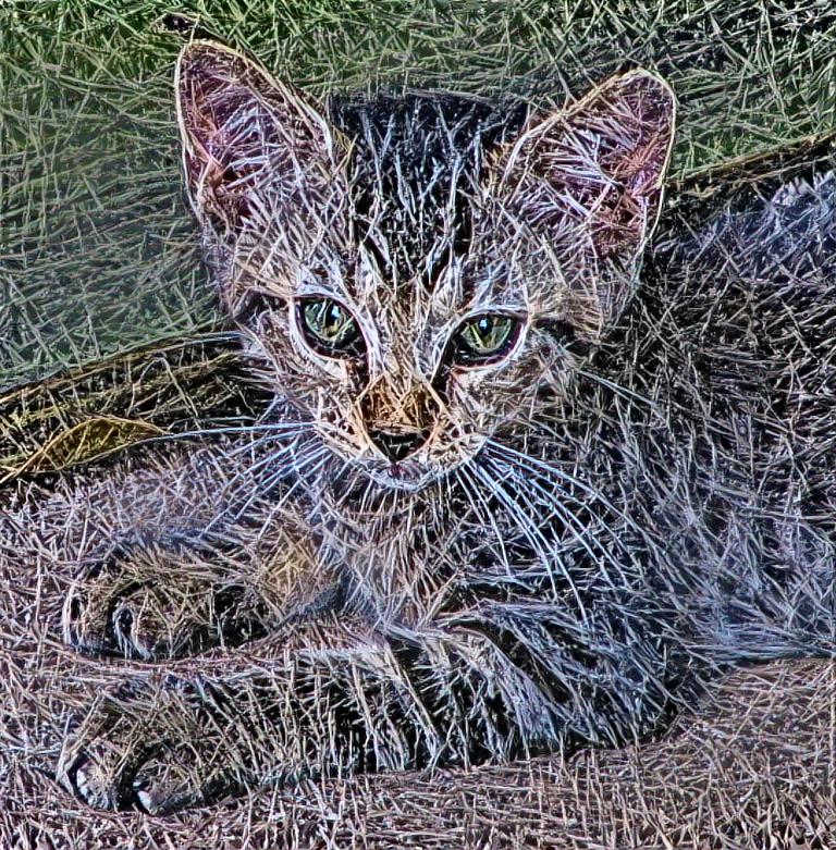 Pine Needle Kitten