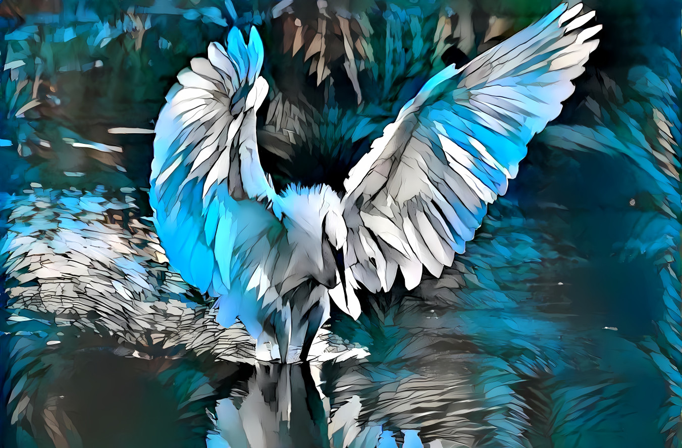 Blue Egret