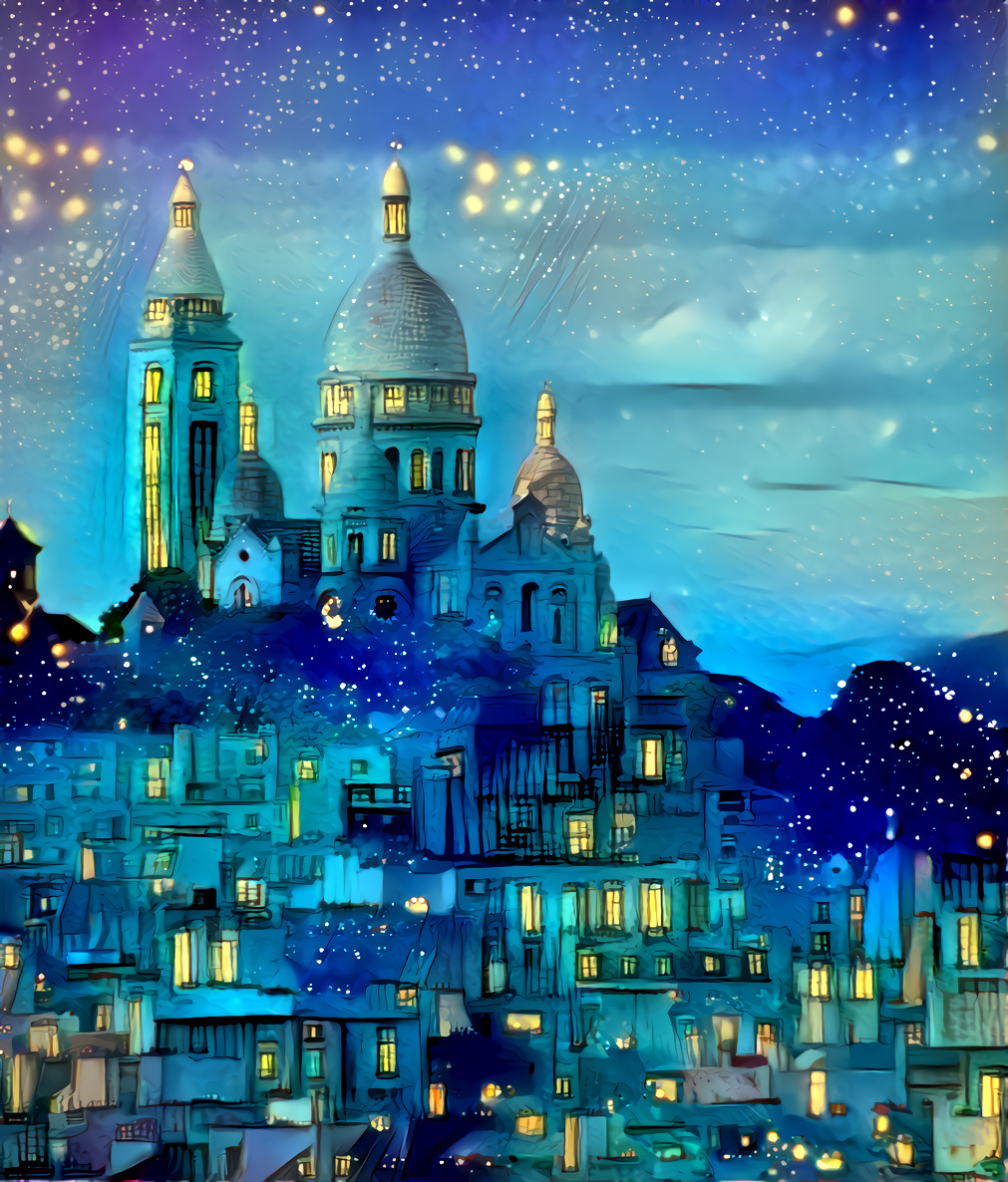 Mont-Martre - night