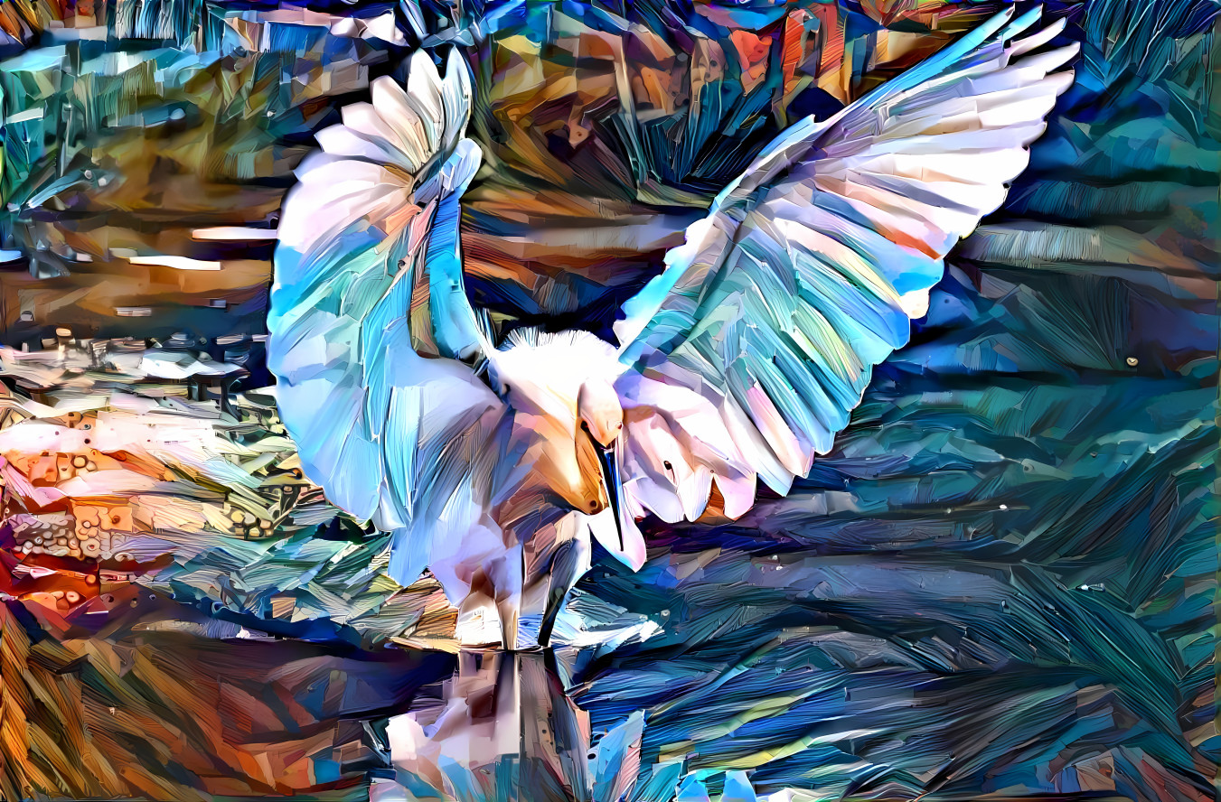 Painted Egret