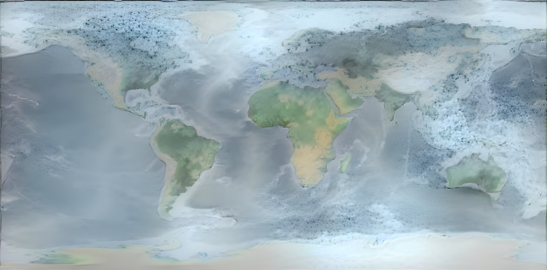 90 frame Australia, the same is around Greenland