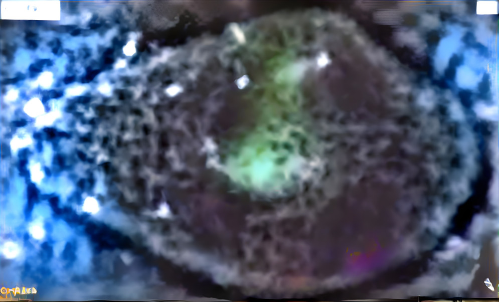 Kalugo's Fish Eye Over The Embryo of ICE DRAGON