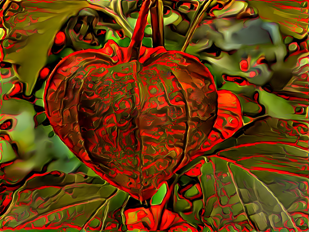 chinese lantern, fractal style by Peter Art Barlow