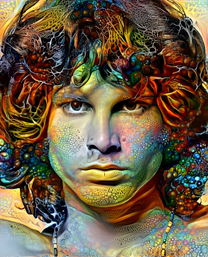 Jim Morrison, the Lizard King.