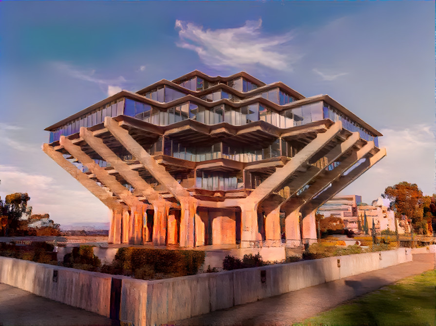 UCSD Library, San Diego, California