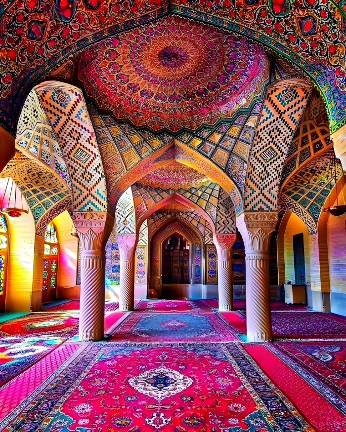 Nasir-Ol-Molk Mosque, Iran