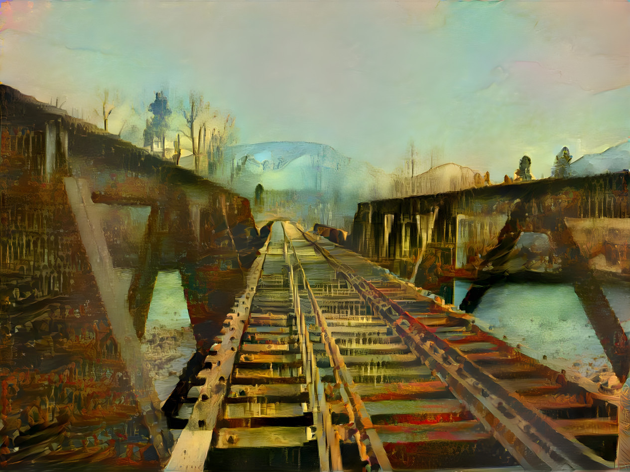  old railroad bridge