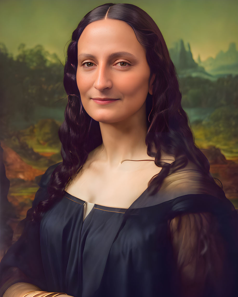 LA GIOCONDA in real life