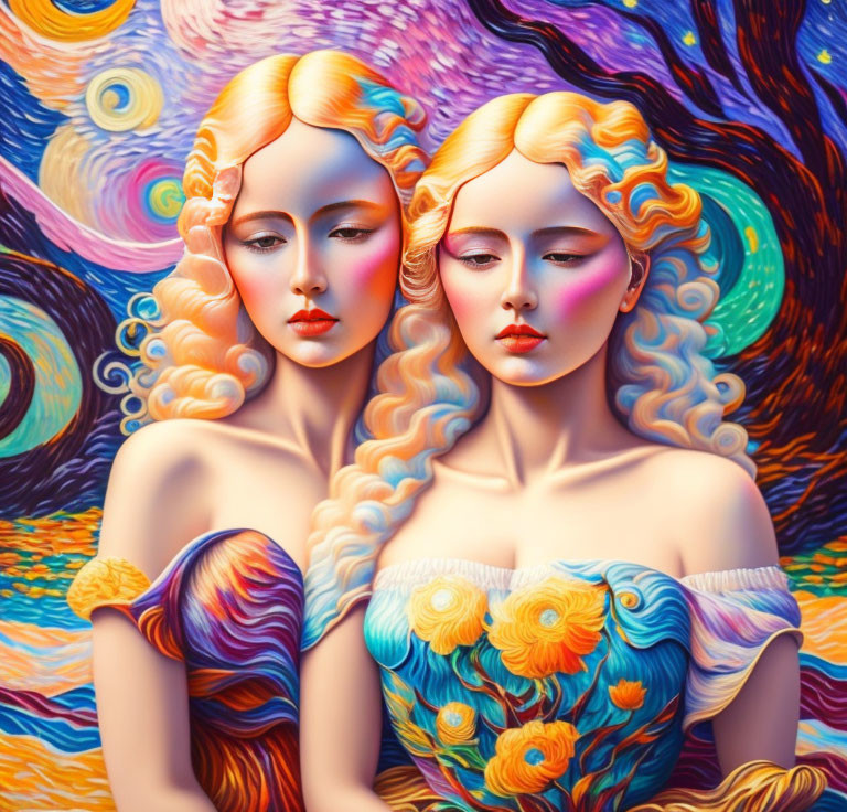 Surreal Psychedelic Sisters