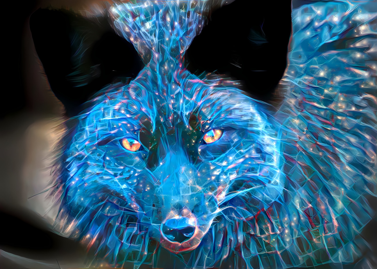 elusive blue fox