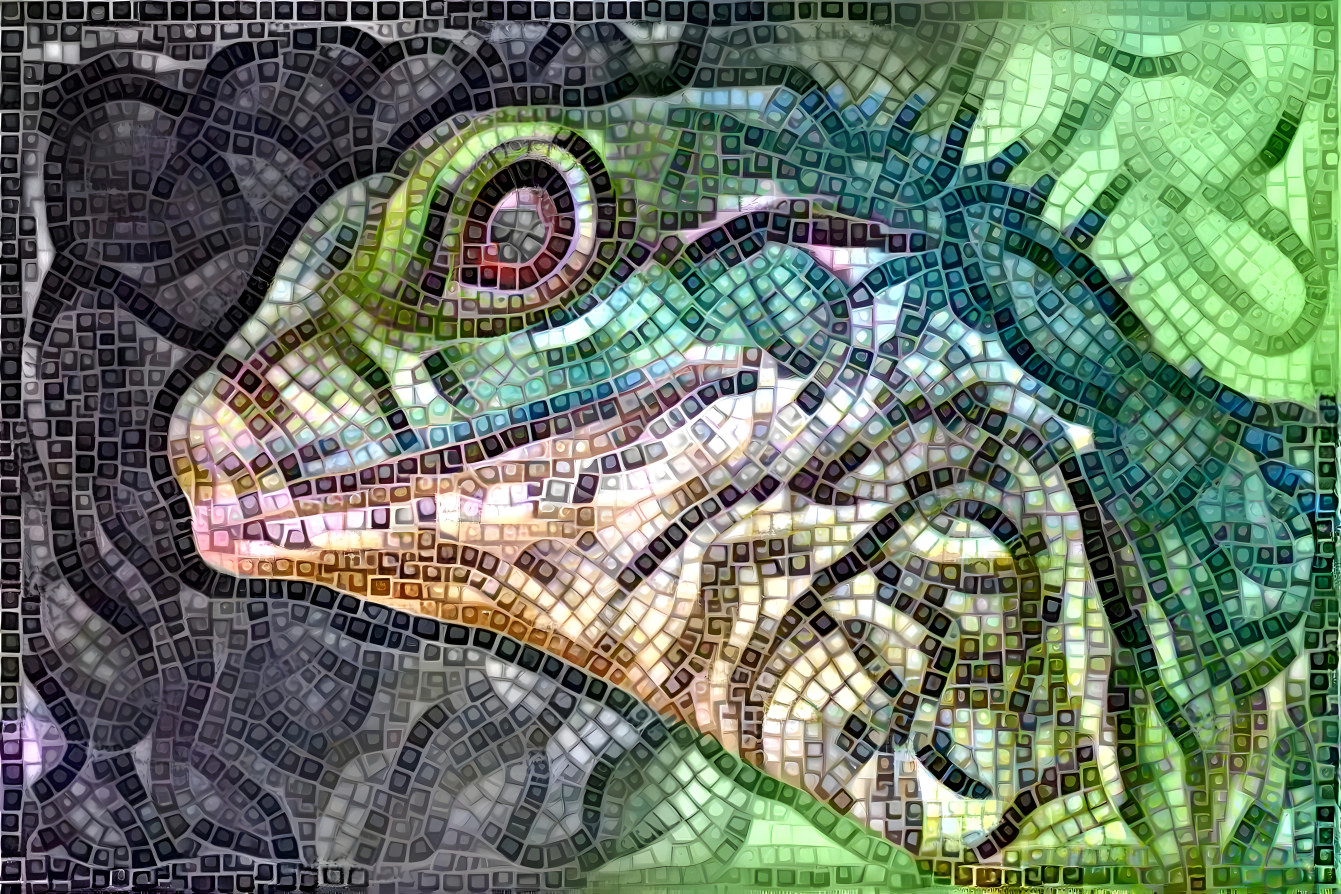 Lizard Mosaic