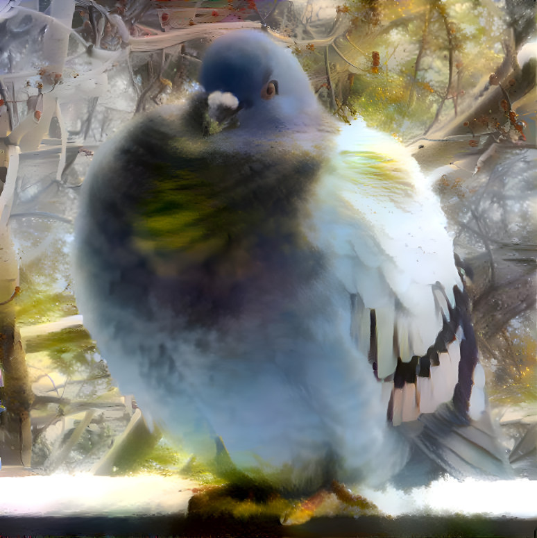 Puffy Pigeon