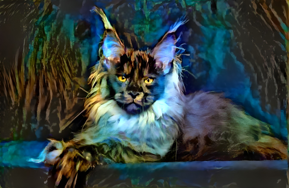 Maine Coon Cat