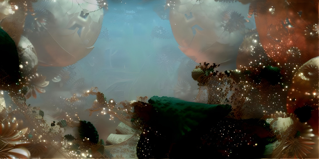 Underwater scene