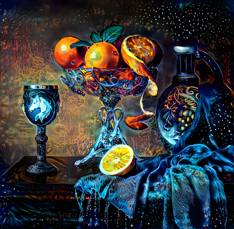 Oranges and magic potion 