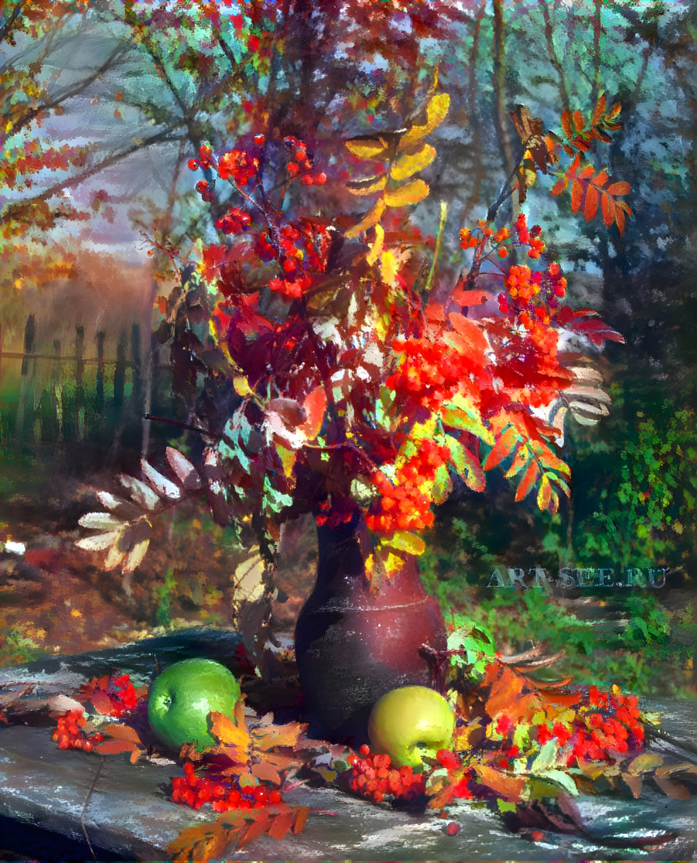 Autumn still life 