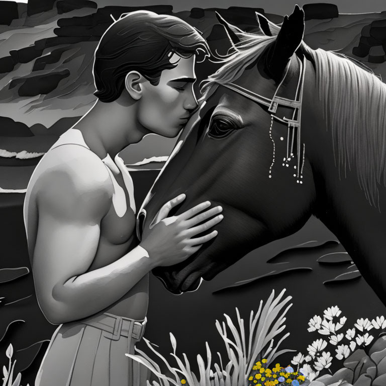 Kissing the Horse