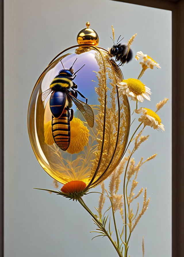 Bee in Amber
