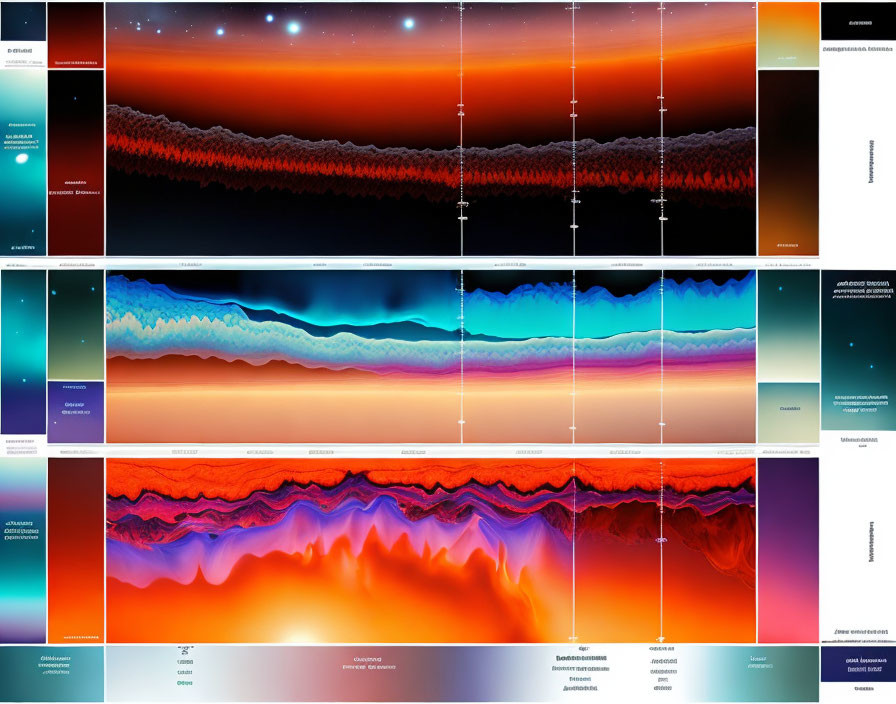 Scientific poster featuring three gradient waveform visualizations with annotations.