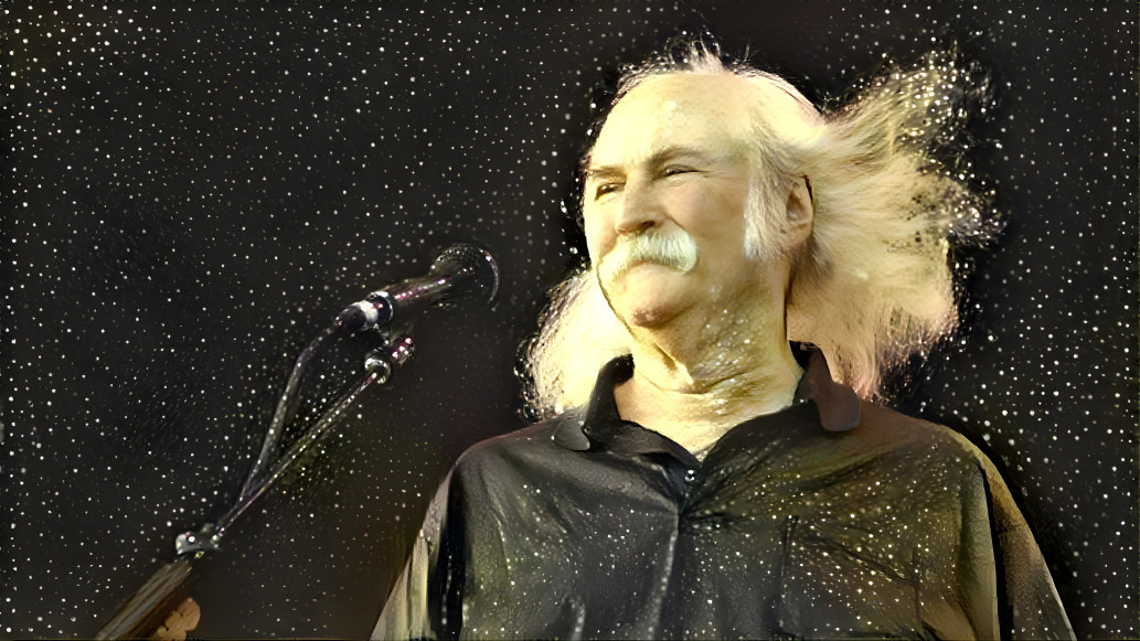 Farewell, David Crosby! I will be with you in-----