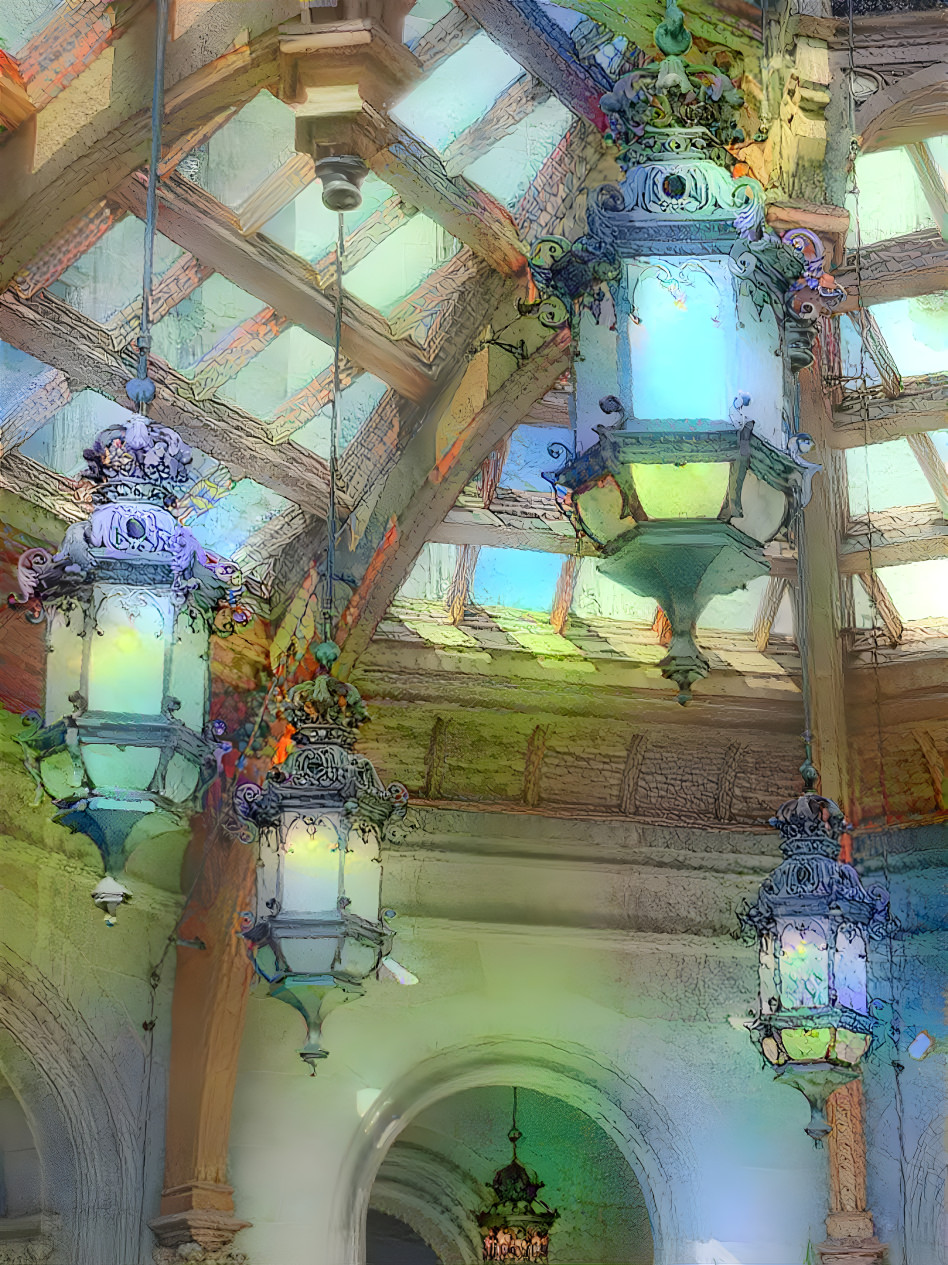 Pastel lanterns